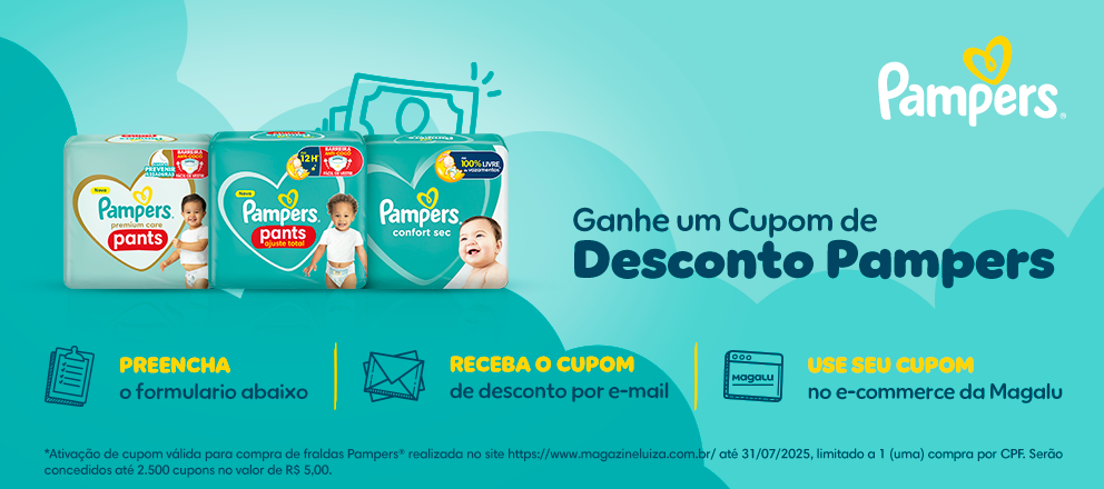 Ganhe um Cupom de Desconto Pampers