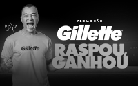 Promoção Gillette Raspou Ganhou