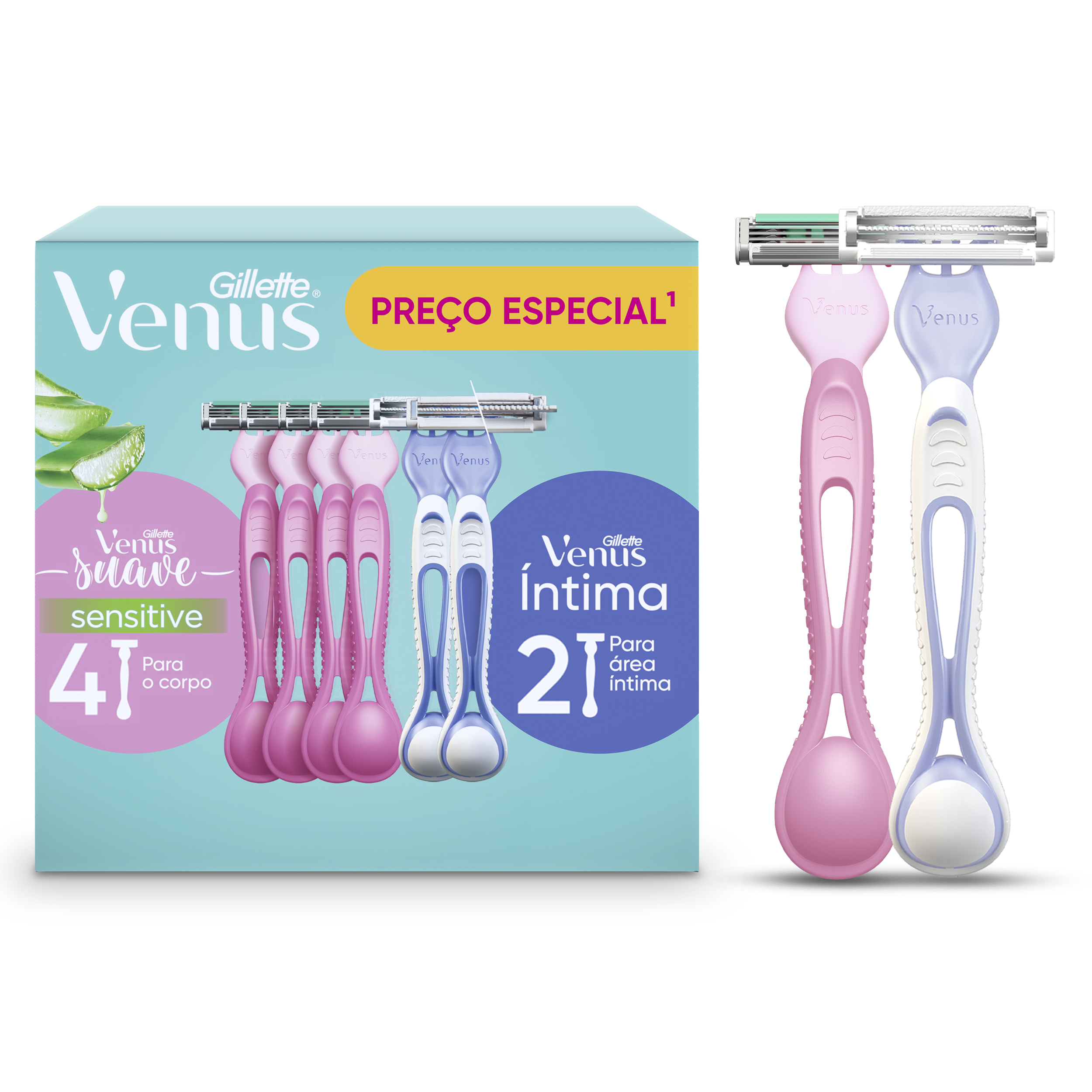 Kit venus 4 sensitive + 2 intima