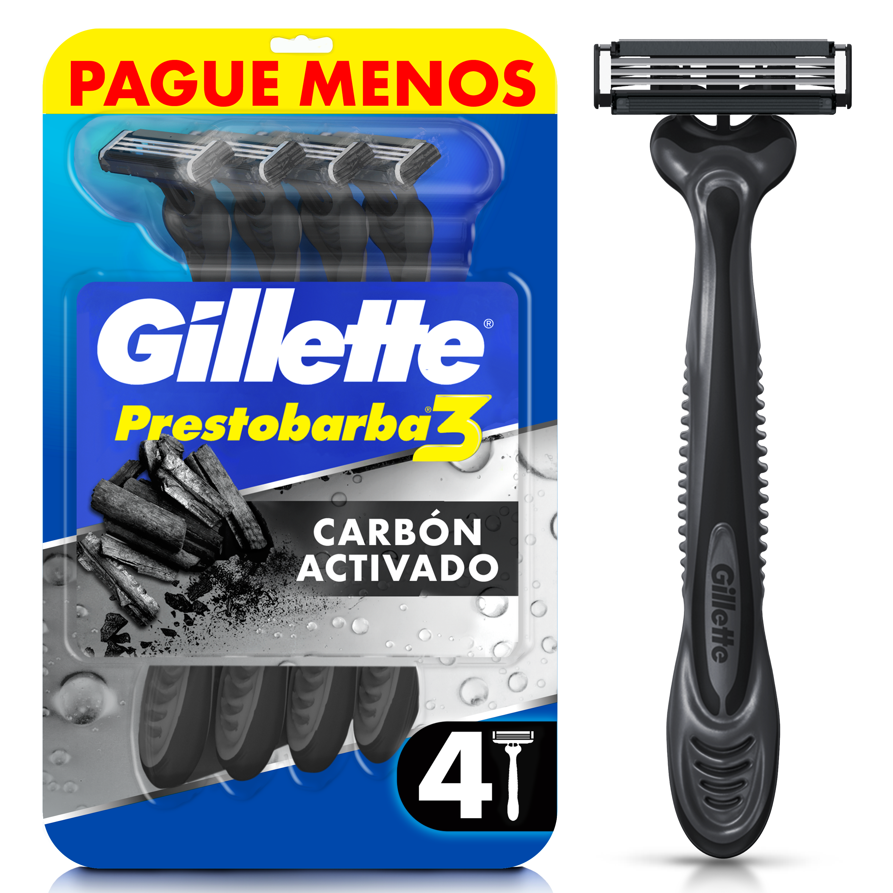Prestobarba3 Carbono