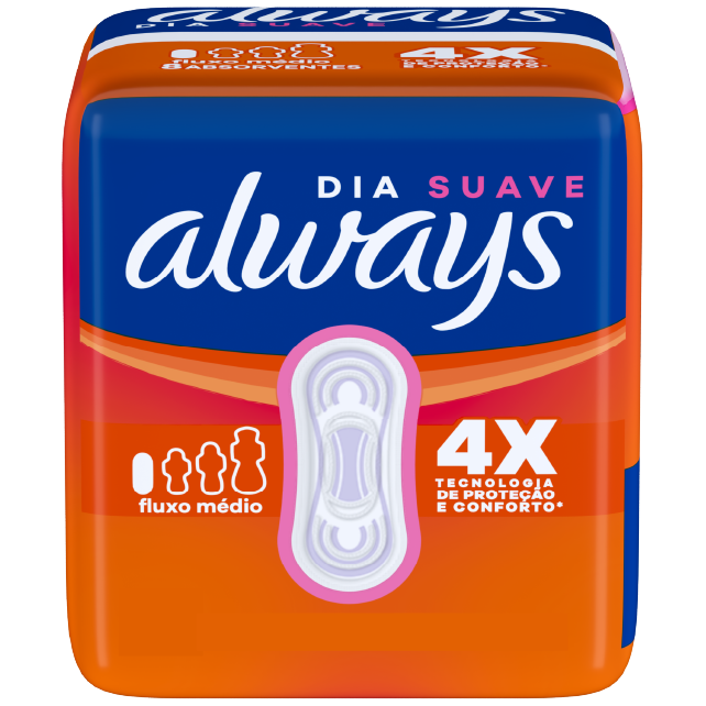  Always Ultra Suave sem abas