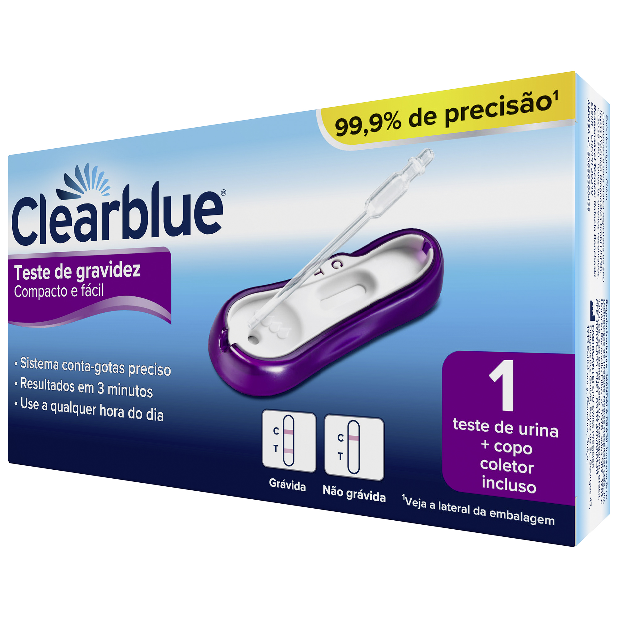 Clearblue Compacto e Fácil