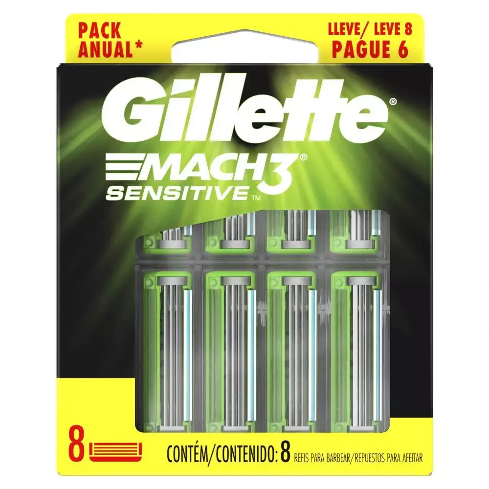 CARGA MACH3 SENSITIVE L8P6